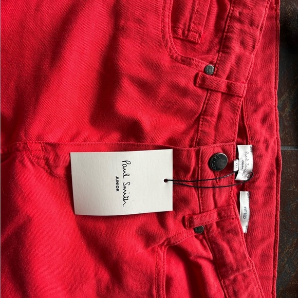 Paul Smith Junior 5 Pocket Skinny Jeans with Zebra Embroidered on back pocket - Picture 4 of 9